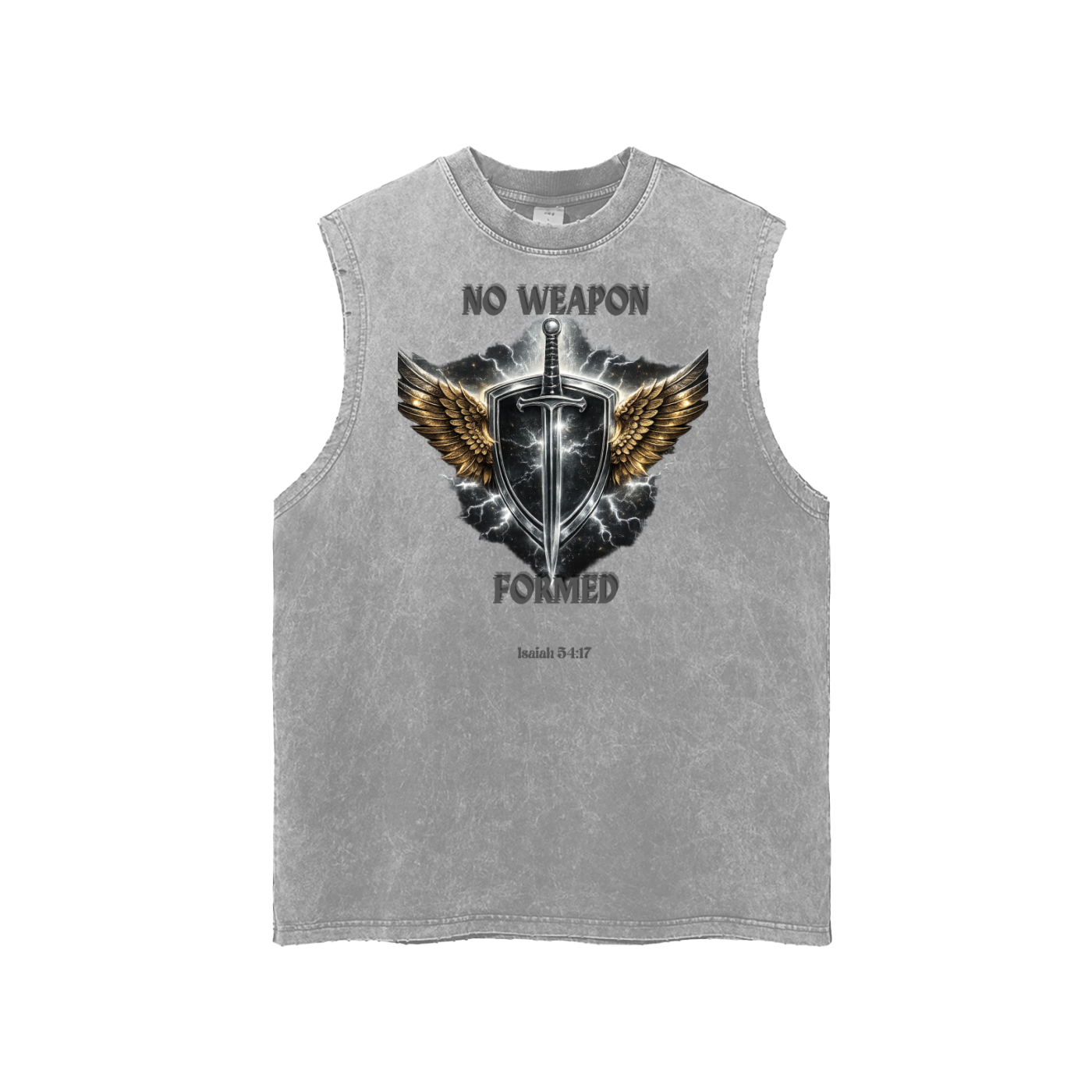 NO Weapon Formed Tank Top