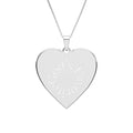 Heart Frame Photo Pendant Necklace — God's Favorite Heart Locket