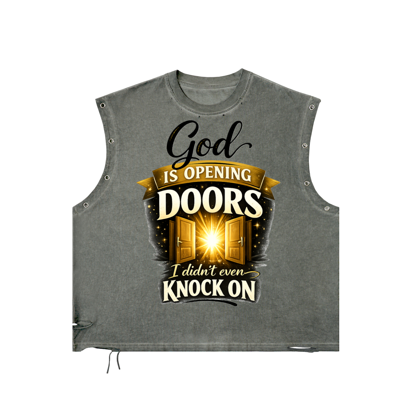 God is Opening Doors I didn't even Knock On Tank Top