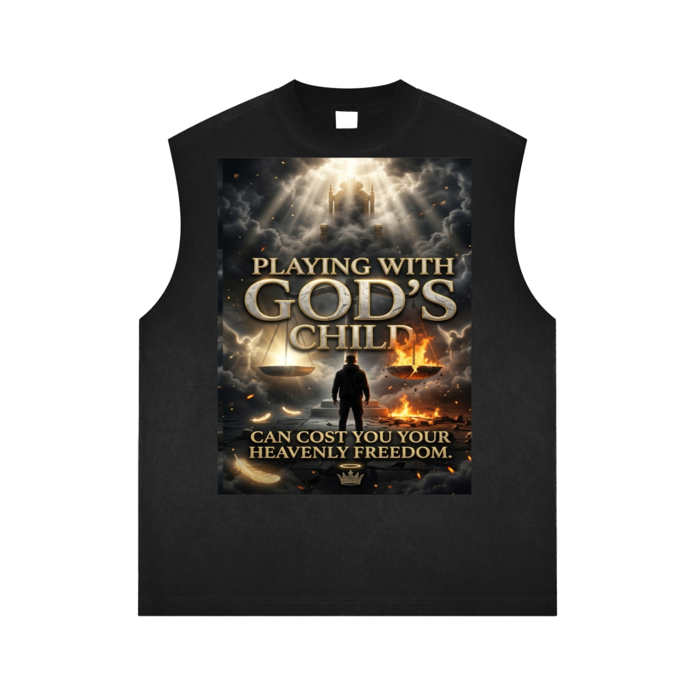 Playing with GOD's Child  Tank Top