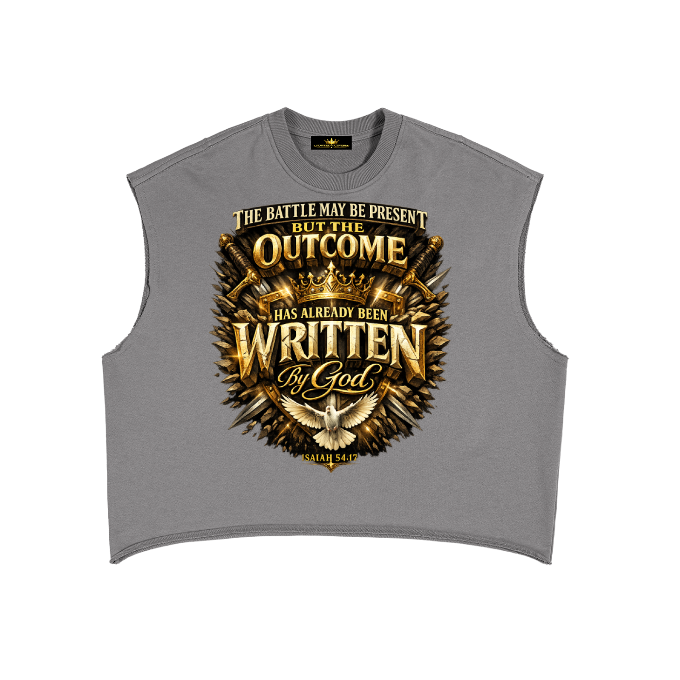 French Terry Boxy Tank Top