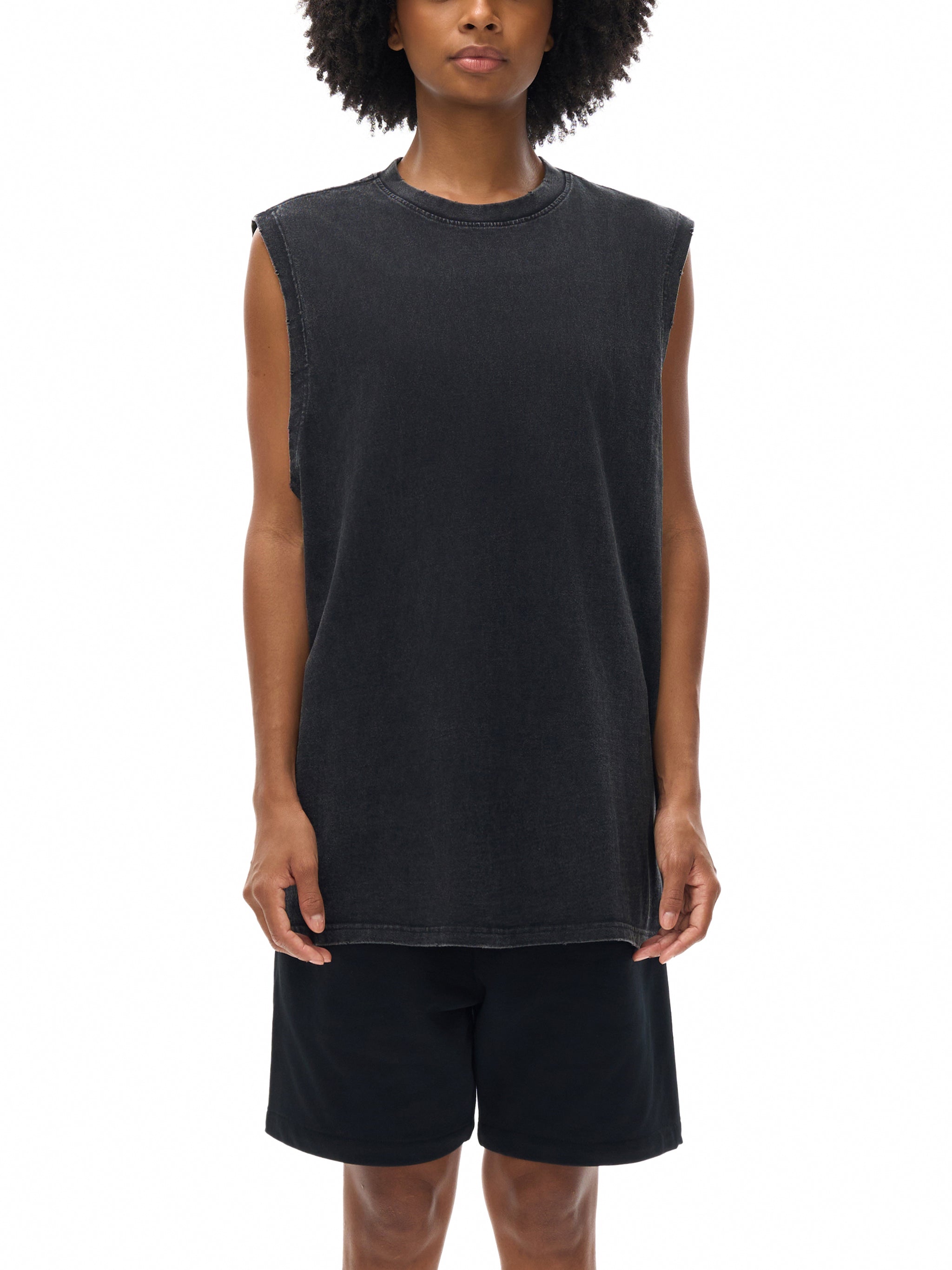 NO Weapon Formed Tank Top